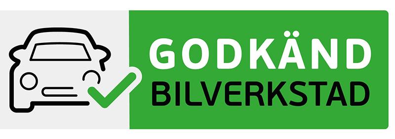 Logotyp för godkänd bilverkstad